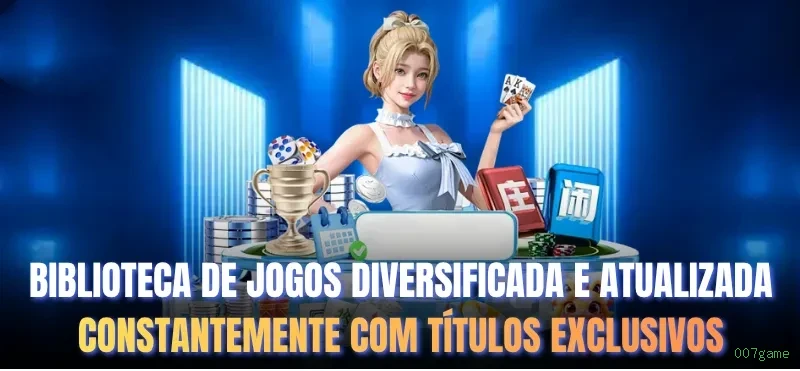 Imagem promocional do cadastro da 007game